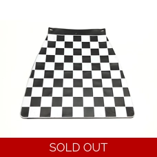 Mudflap - Chequered - Black & White